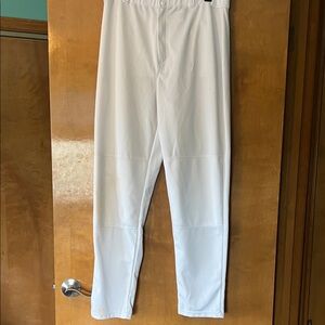 Rawlings White Men's Baseball Pants - Athletic Fit